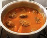 本格!デミ風トマト煮込みハンバーグ。作り方8写真