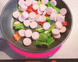 ピーマンと魚肉ソーセージ炒め作り方3写真