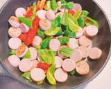 ピーマンと魚肉ソーセージ炒め作り方4写真