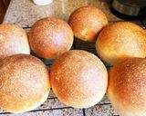 HBで大きなハンバーガー用パン作り方6写真