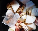 炊飯器でホクホク鶏大根作り方2写真