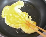 ごはん半分で満足！白菜大根チャーハン作り方2写真