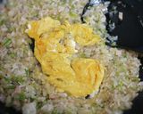 ごはん半分で満足！白菜大根チャーハン作り方4写真