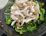 ピーマンとしめじのつけ合わせ作り方1写真