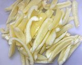 ホワイトピーマンとツナマヨ醤油炒め作り方1写真