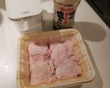 【10分】パリパリ鶏皮(1人前)作り方1写真
