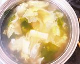 レタスとハムの中華スープ作り方7写真