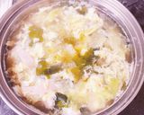 レタスとハムの中華スープ作り方8写真