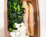 レンジで簡単！鶏ささみのほうれん草カレー作り方1写真