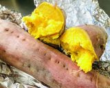 お魚グリルでも・甘〜い焼き芋作り方5写真