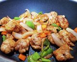 豚こまの酢豚(時短)作り方4写真