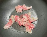 疲労回復！バルサミコ酢の豚バラ炒め作り方3写真