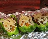 挽肉系リメイク＋厚揚げでピーマンの肉詰め作り方14写真