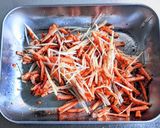細切りチャーシューと白髪ネギのラーメン作り方2写真