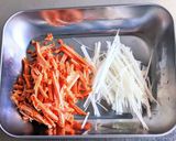 細切りチャーシューと白髪ネギのラーメン作り方1写真