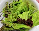 甘辛牛肉とサニーレタス作り方1写真