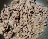 甘辛牛肉とサニーレタス作り方3写真