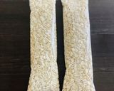 押し麦食物繊維＋カルシウム塩昆布胡麻海苔作り方1写真