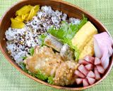 高校3年女子お弁当♪2022.10.18作り方1写真