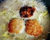 スープジャー食：エビハンペン団子でうどん作り方3写真