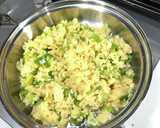 ネギが主役の*じっくり玉子炒飯作り方6写真