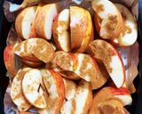 アラジントースター　焼きリンゴ作り方1写真