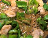 ピーマンと鶏の味噌炒め作り方4写真