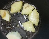 波里米粉でパンとりんごのフリッター作り方3写真