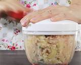 鍋にも◎ふわシャキ食感＊蓮根と鶏のつくね作り方3写真