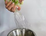 【ポリ袋で簡単】白菜と柿のサラダ作り方7写真
