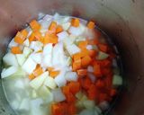 米粉de野菜たっぷり♡ホタテチャウダー作り方3写真