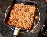 豚挽肉とゆず味噌絡めのせ丼作り方5写真