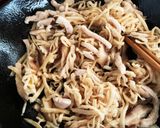 切り干し大根と干し椎茸のバター醤油炒め作り方4写真