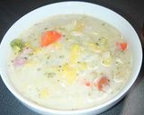 白菜たっぷりホワイトシチュー煮込み作り方8写真