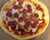 米粉のピザ作り方4写真