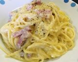 キャベツとベーコンのワンパンパスタ作り方7写真