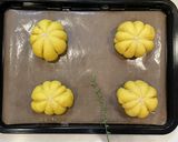 ハロウィンにぴったりのかぼちゃのあんぱん作り方11写真