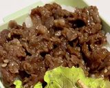牛肉のしぐれ煮弁当作り方1写真