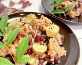 【ポリ袋で炊ける！】栗赤飯作り方15写真