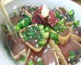 ★漁師風★鰹のタタキで出汁茶漬け作り方5写真