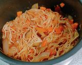 鍋一つで!ツナとまナポリタン風スパゲティ作り方6写真