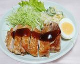 チキンステーキ☆醤油甘ダレ お弁当にも作り方10写真