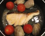 すき焼き鍋で☆アクアパッツァ作り方3写真