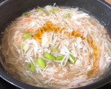 簡単♪かにかまのやさしいスープ作り方8写真