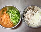 豆腐入り揚げ肉団子の野菜あんがらめ作り方3写真