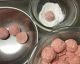 豆腐入り揚げ肉団子の野菜あんがらめ作り方5写真