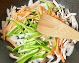 豆腐入り揚げ肉団子の野菜あんがらめ作り方9写真