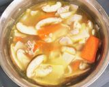 野菜たっぷり五目スープ作り方4写真