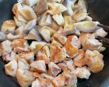鶏肉とれんこんのコチュマヨ炒め作り方4写真