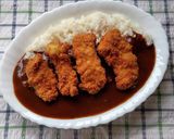 ふたくちカツカレー♪作り方1写真